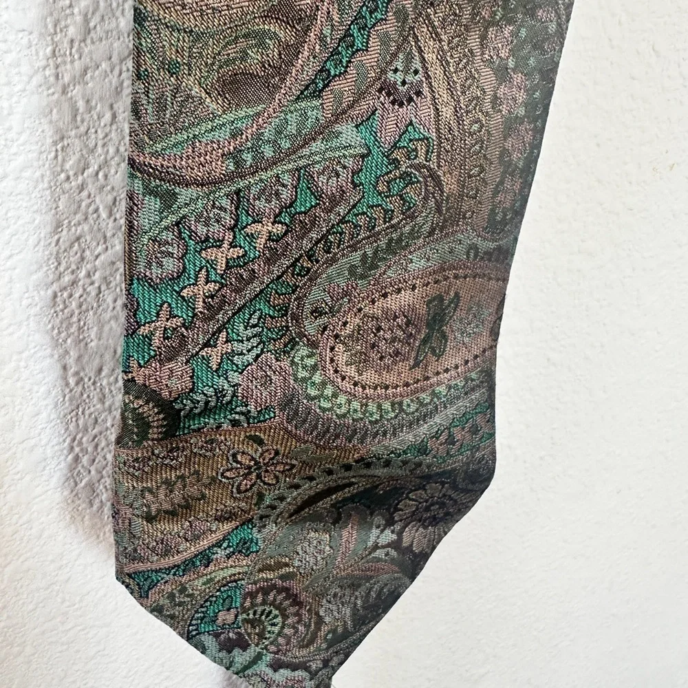 Fendi Cravatte Silk Neck Tie Made in Italy